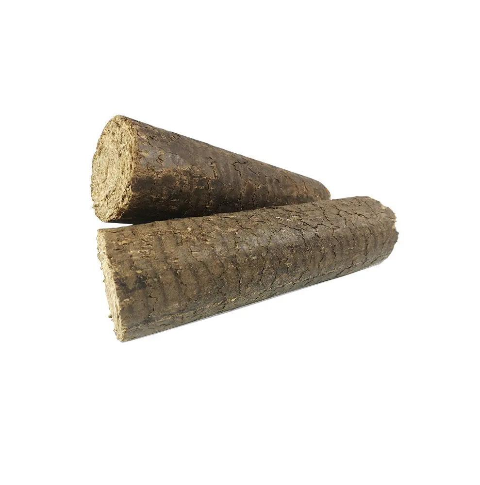 Bûches densifiées Ma Bûch’Hêtre – Pack de 5 – 100% hêtre naturel – Bois compressé haute performance Crépito